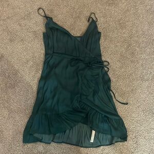 Tie cocktail dress